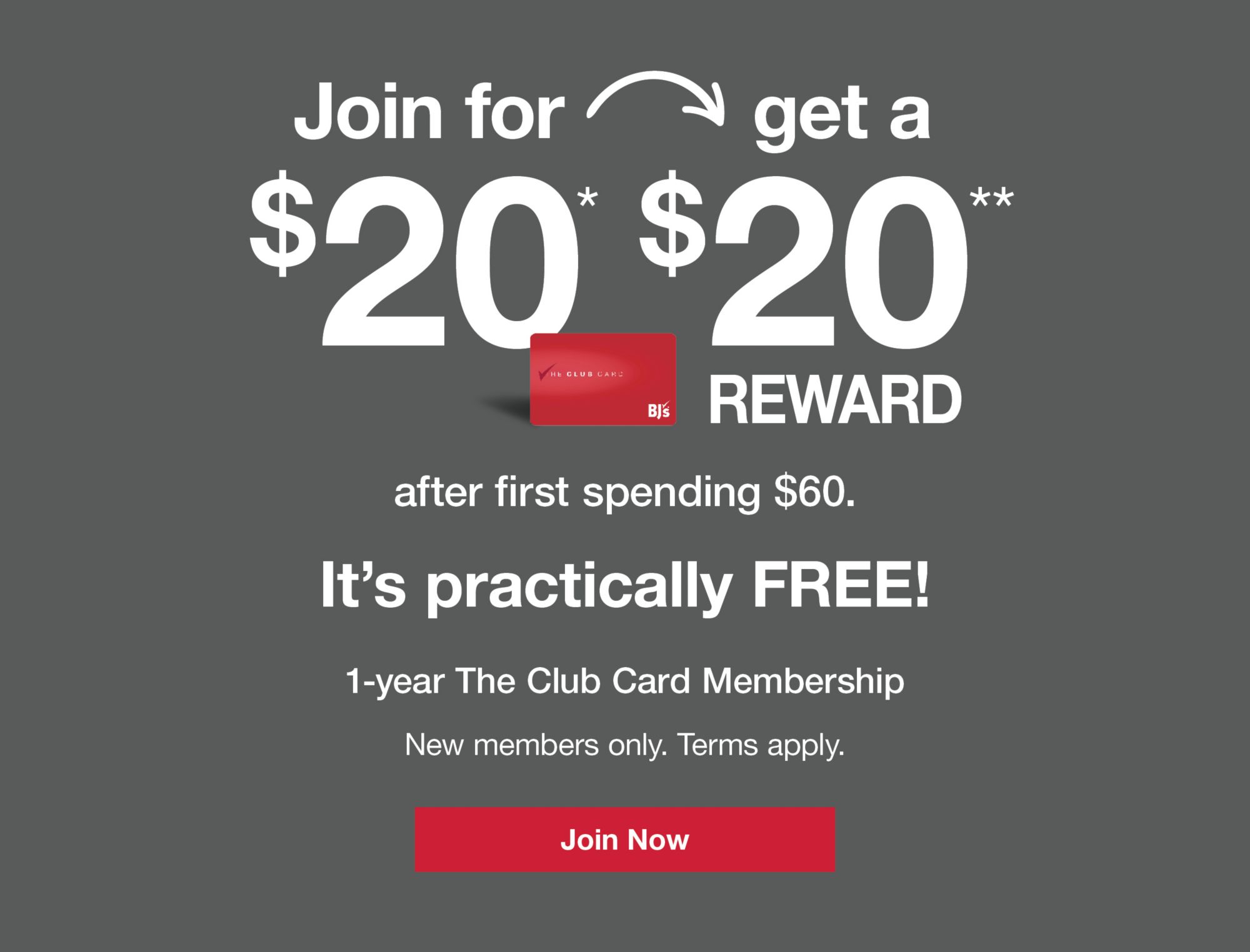 BJ's Wholesale on X: Get rewarded when you spend $100 on