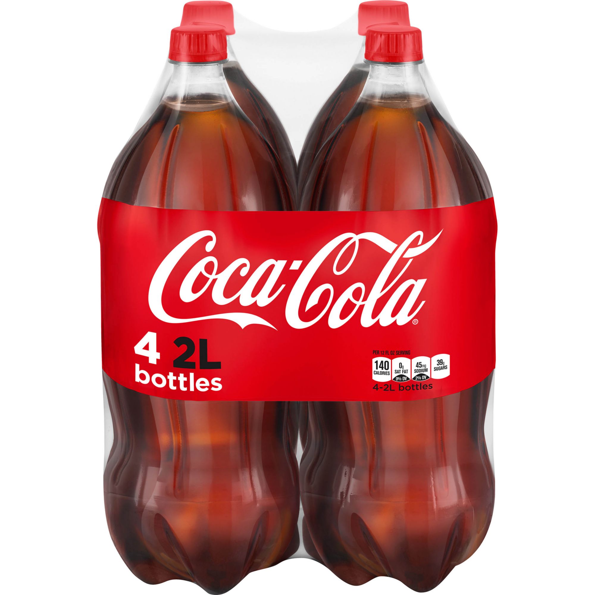 Coca-Cola Bottles, 4 pk./2L