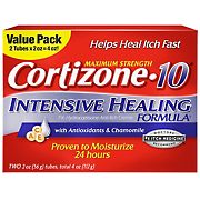 Cortizone 10 Intensive Healing Cream, 2 pk./2 oz.