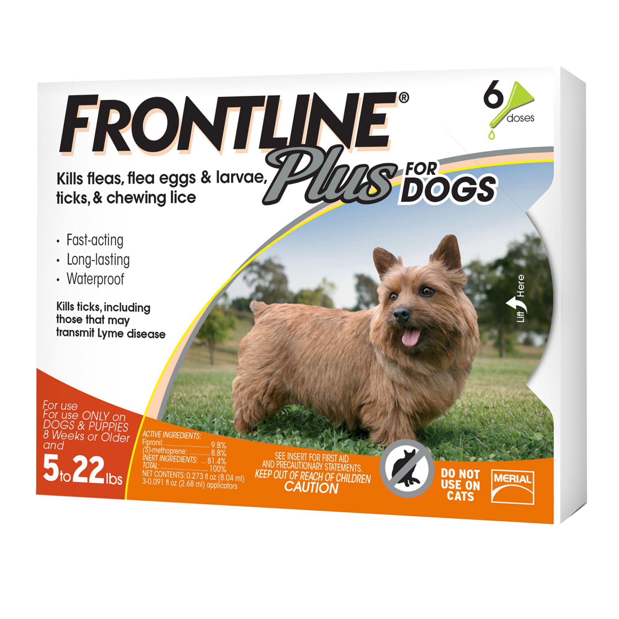 Frontline small dog 2025 6 pack best price