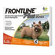 Frontline Plus for Small Dogs, 6 Month, 3 ct./0.091 fl. oz.