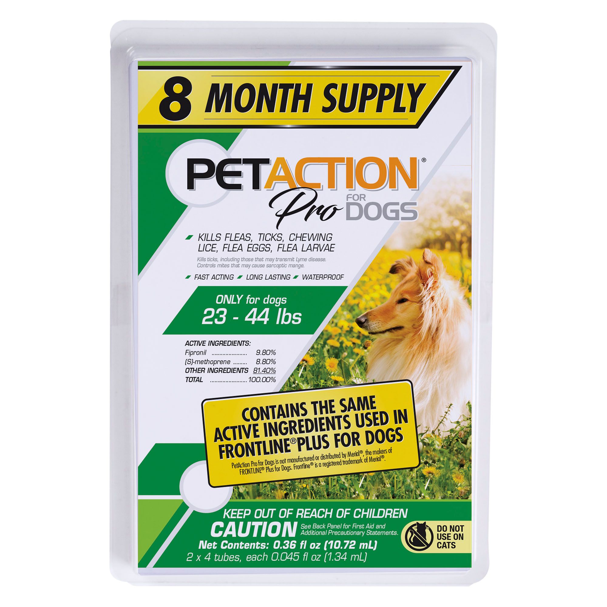 Frontline plus for dogs 8 month supply hotsell