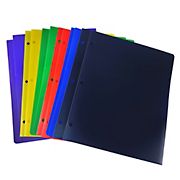 Unison 2-Pocket Poly Portfolio Folders, 12 pk.