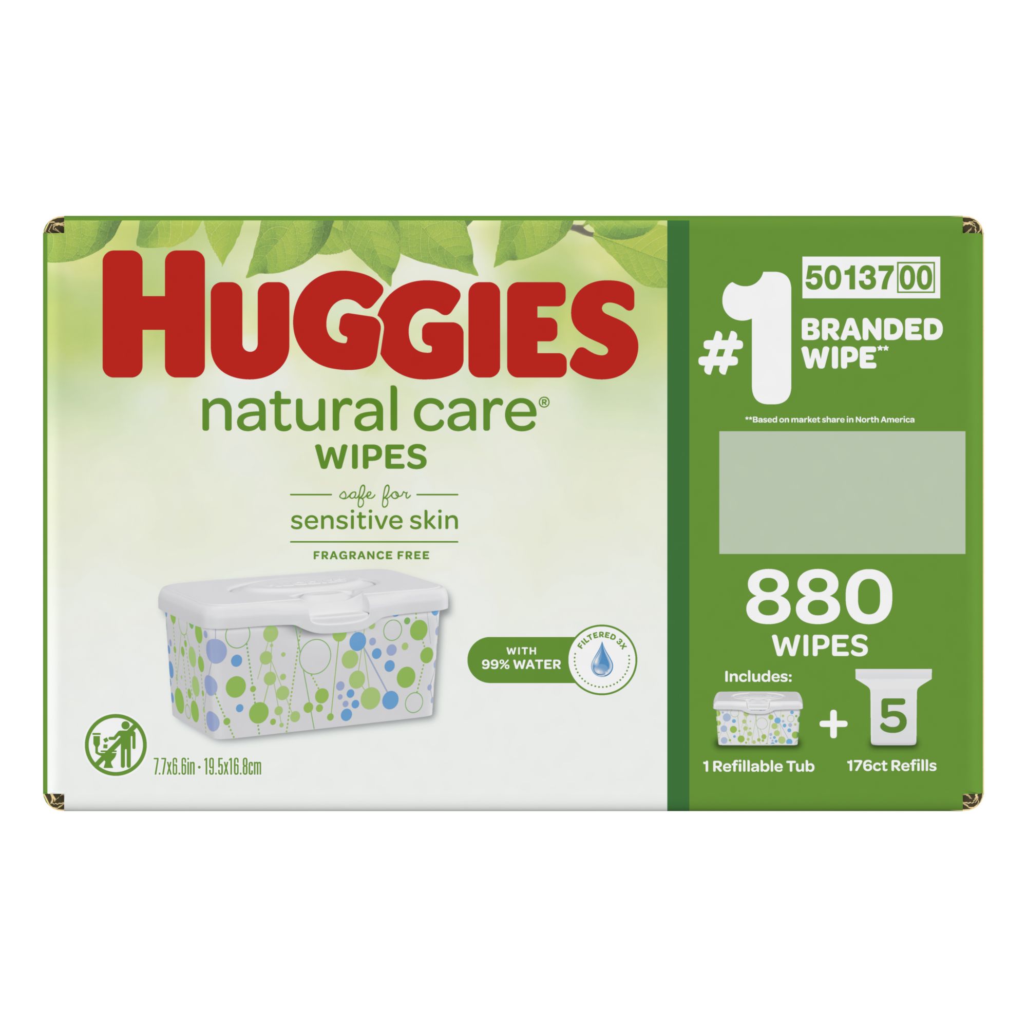 huggies wipes refill box