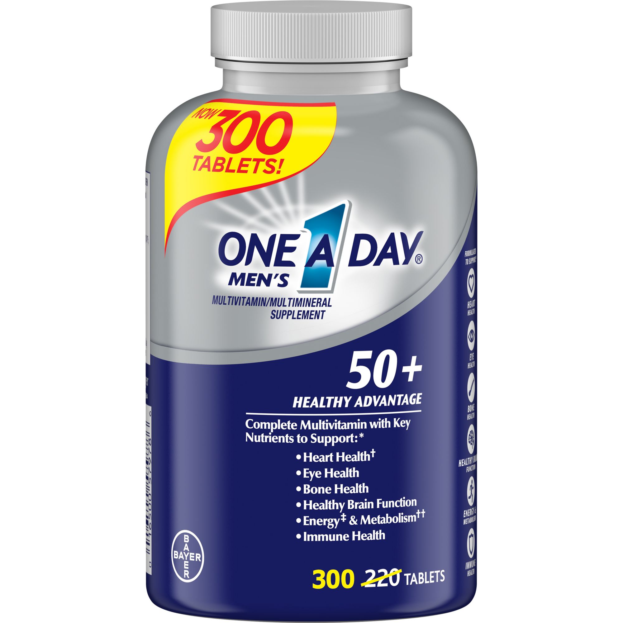 One A Day Men's Multivitamin and Multimineral Supplement, 300 ct.