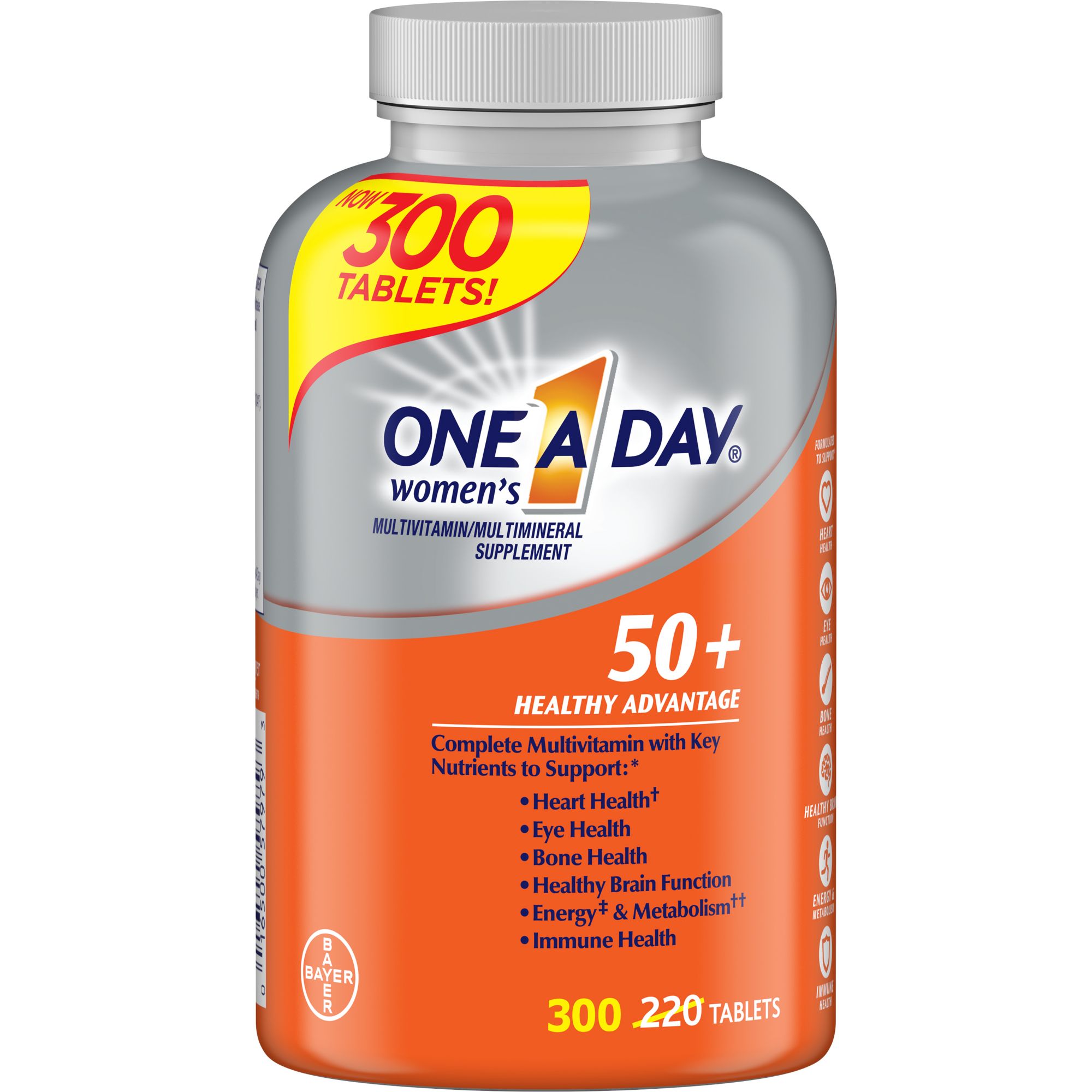One A Day Women's Multivitamin and Multimineral Supplement, 300 ct.