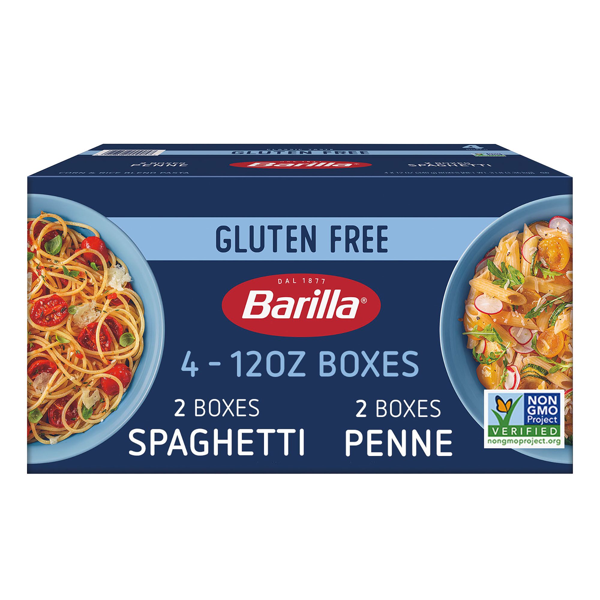 Barilla Gluten Free Penne and Spaghetti Variety Pack, 4 pk.