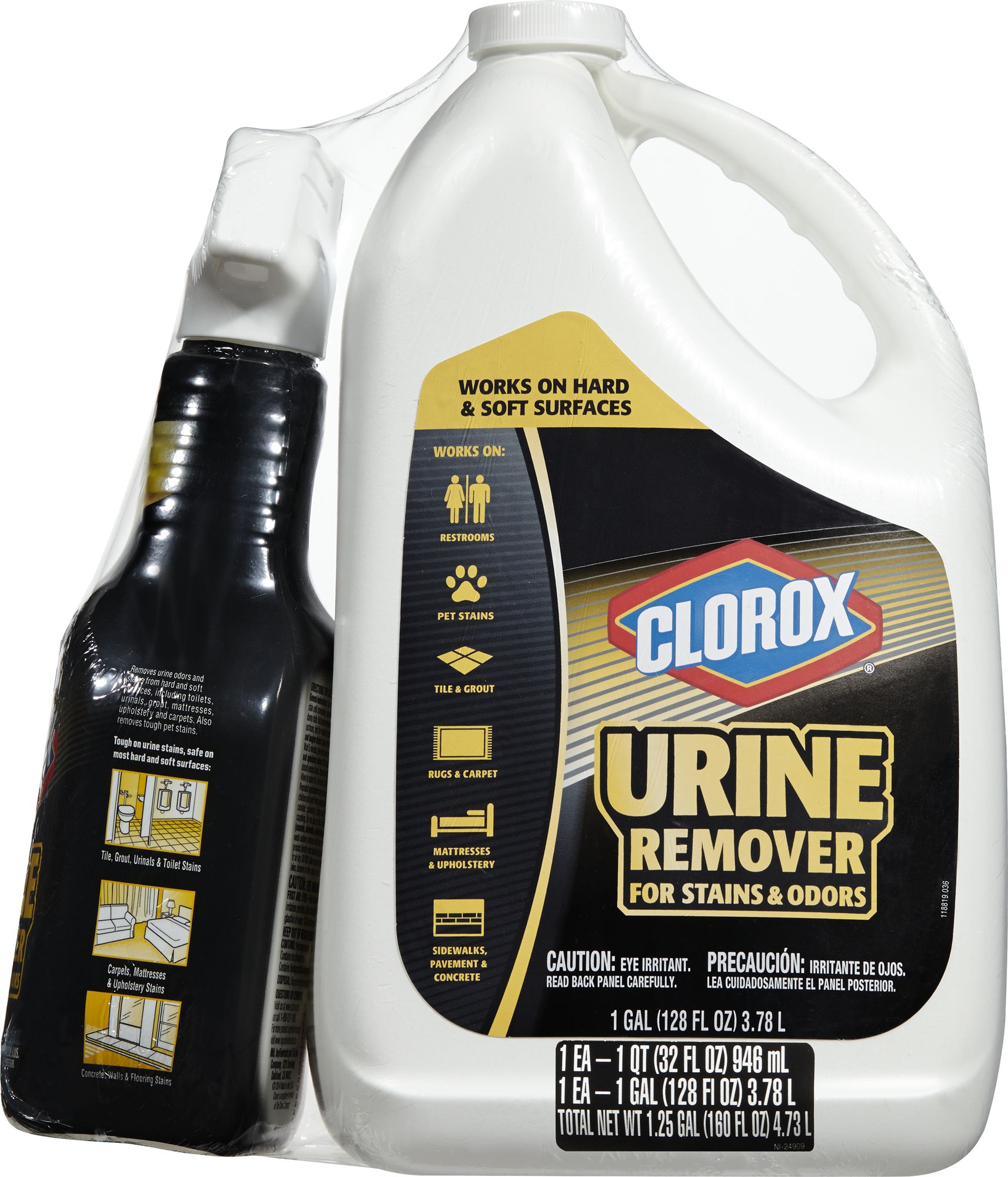 Clorox urine shop remover cat pee