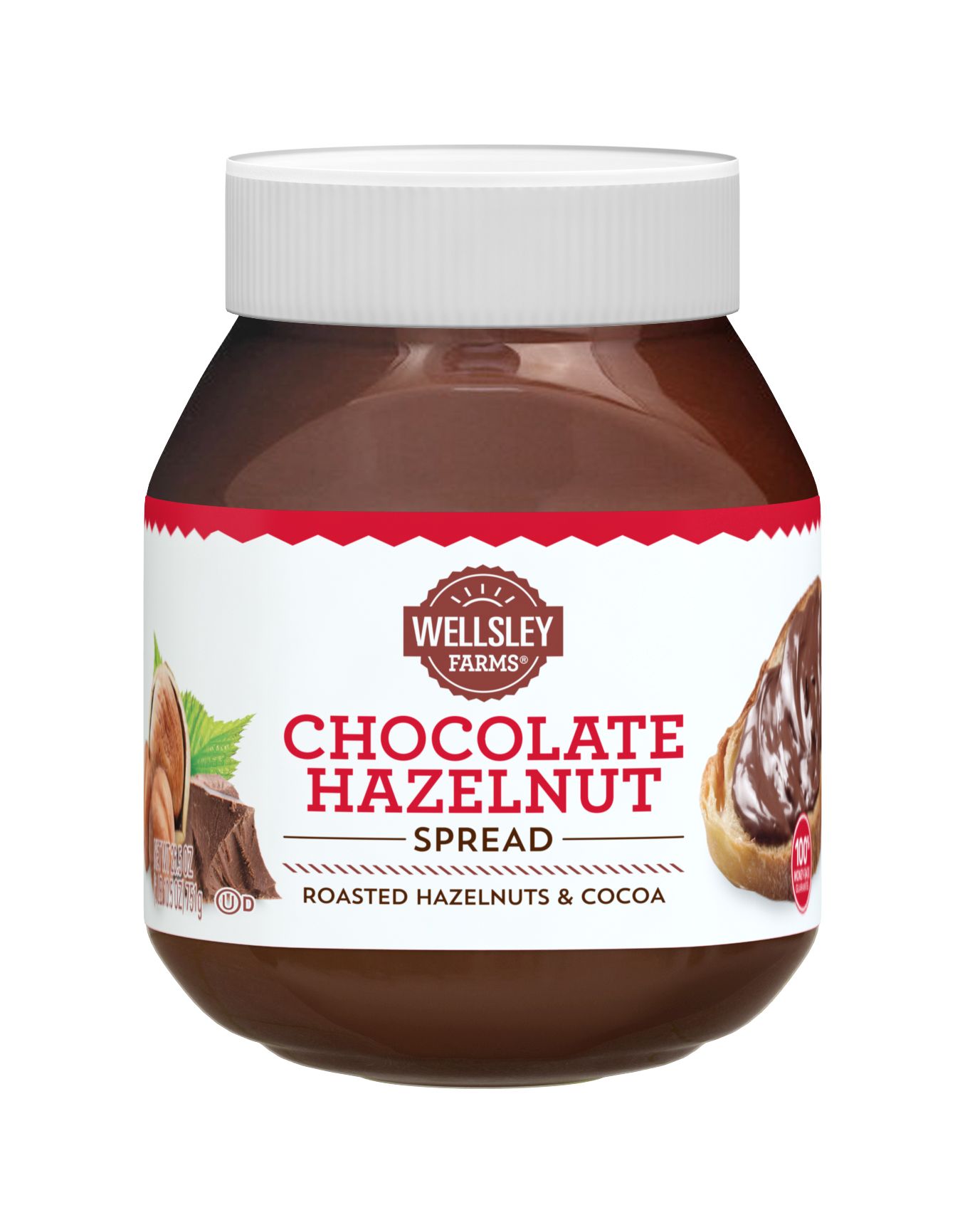 Wellsley Farms Chocolate Hazelnut Spread, 26.5 oz.