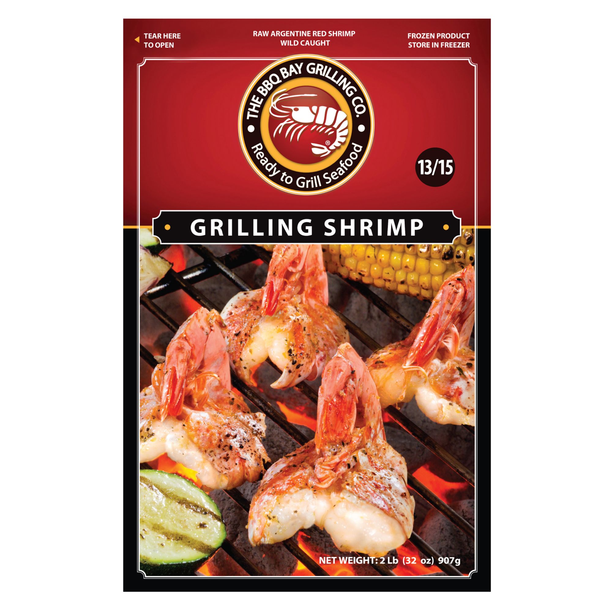 BBQ Bay Wild Caught Grilling Shrimp 13 15 ct. BJ s Wholesale Club