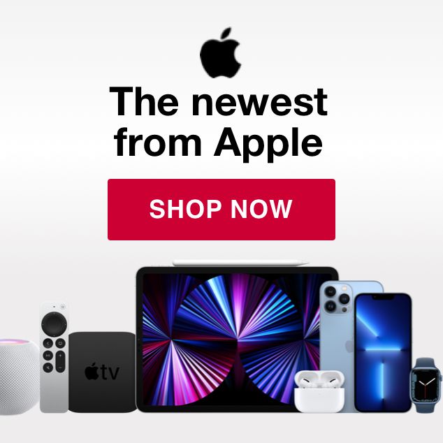 The newest from Apple. Click to shop now