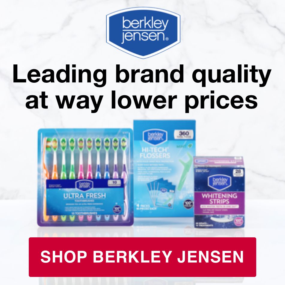 Leading brand quality at way lower prices. Click to shop Berkley Jensen.