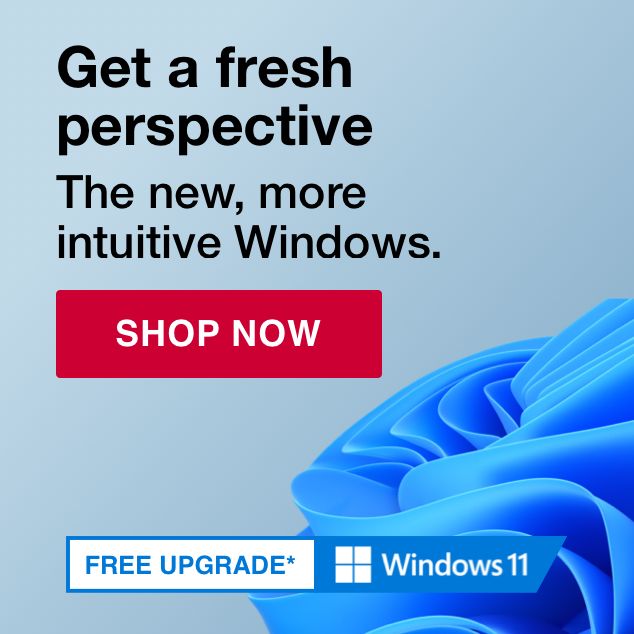 Get a fresh perspective. The new, more intuitive Windows. Click to shop now.
