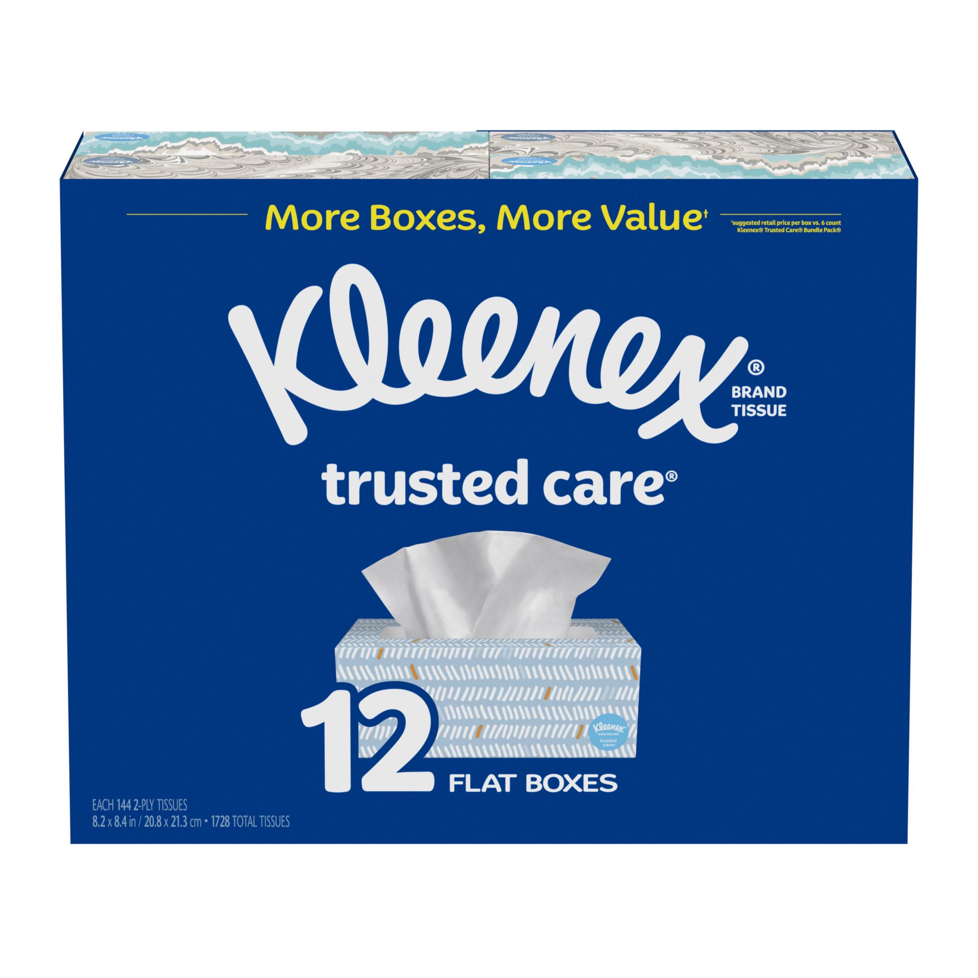 Kleenex Everyday Facial Tissues 12 Pk.