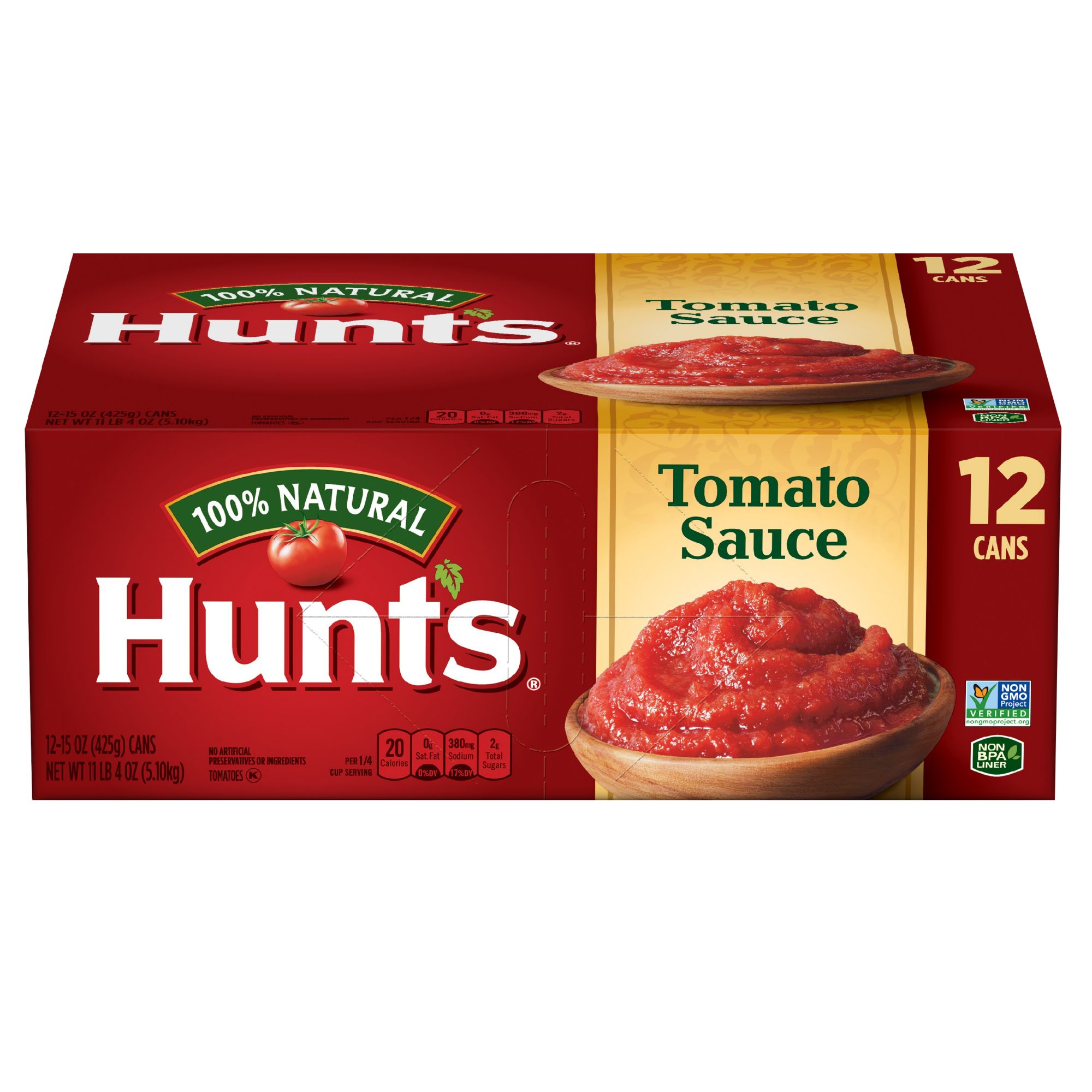 Hunt's Tomato Sauce, 12 pk./15 oz.