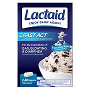 Lactaid Fast Act Lactose Intolerance Caplets, 2 pk./60 ct.