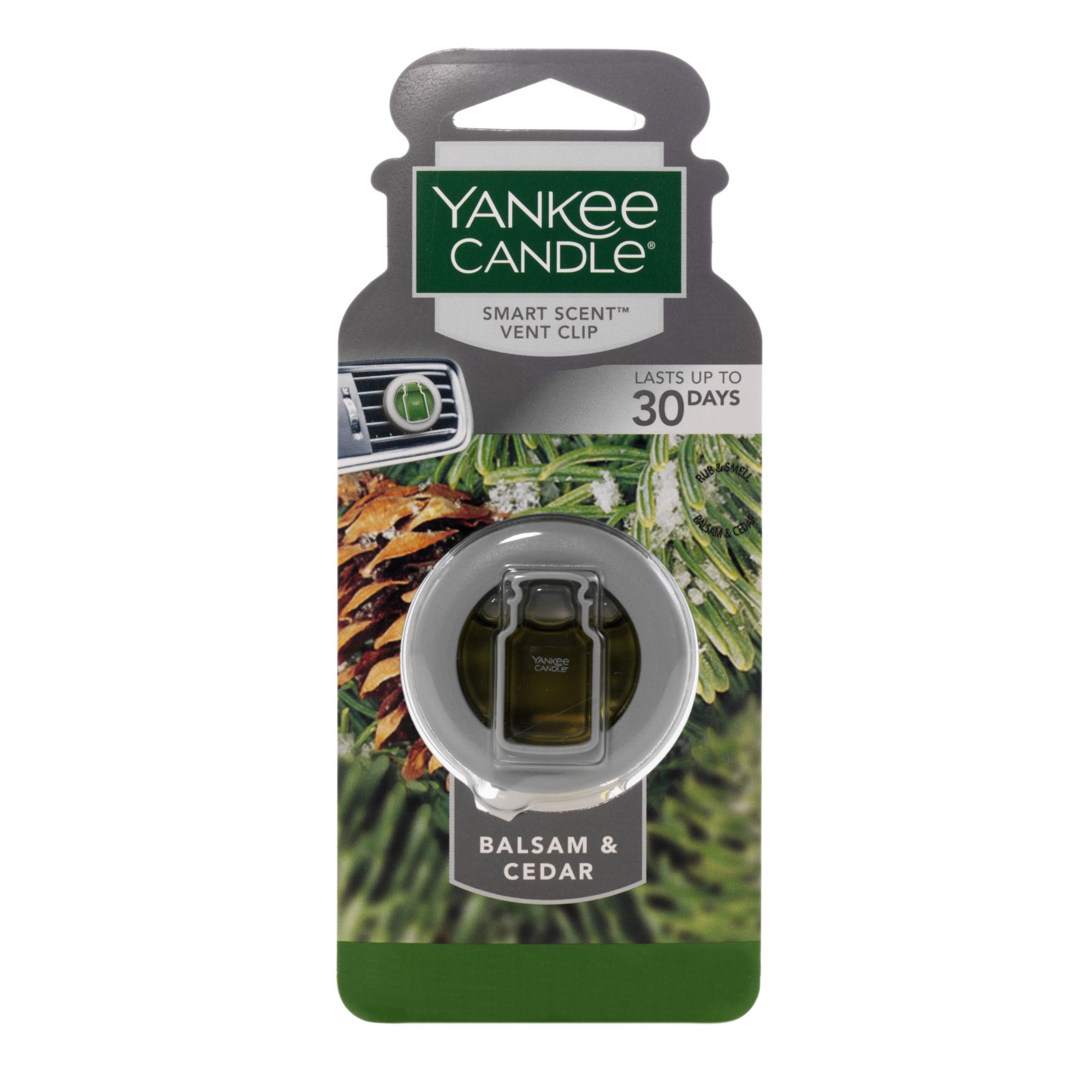 Yankee Candle Scent Vent Clip - Balsam Cedar
