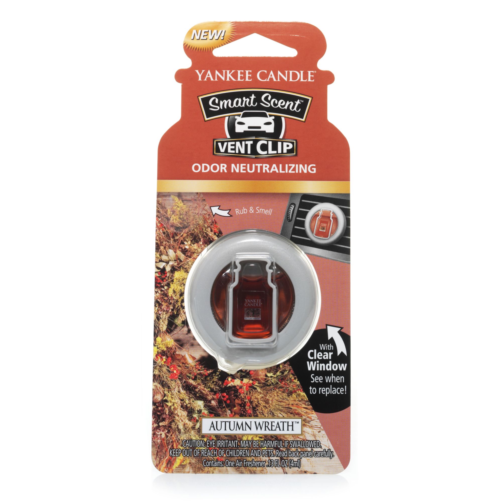 Yankee Candle Scent Vent Clip - Autumn Wreath