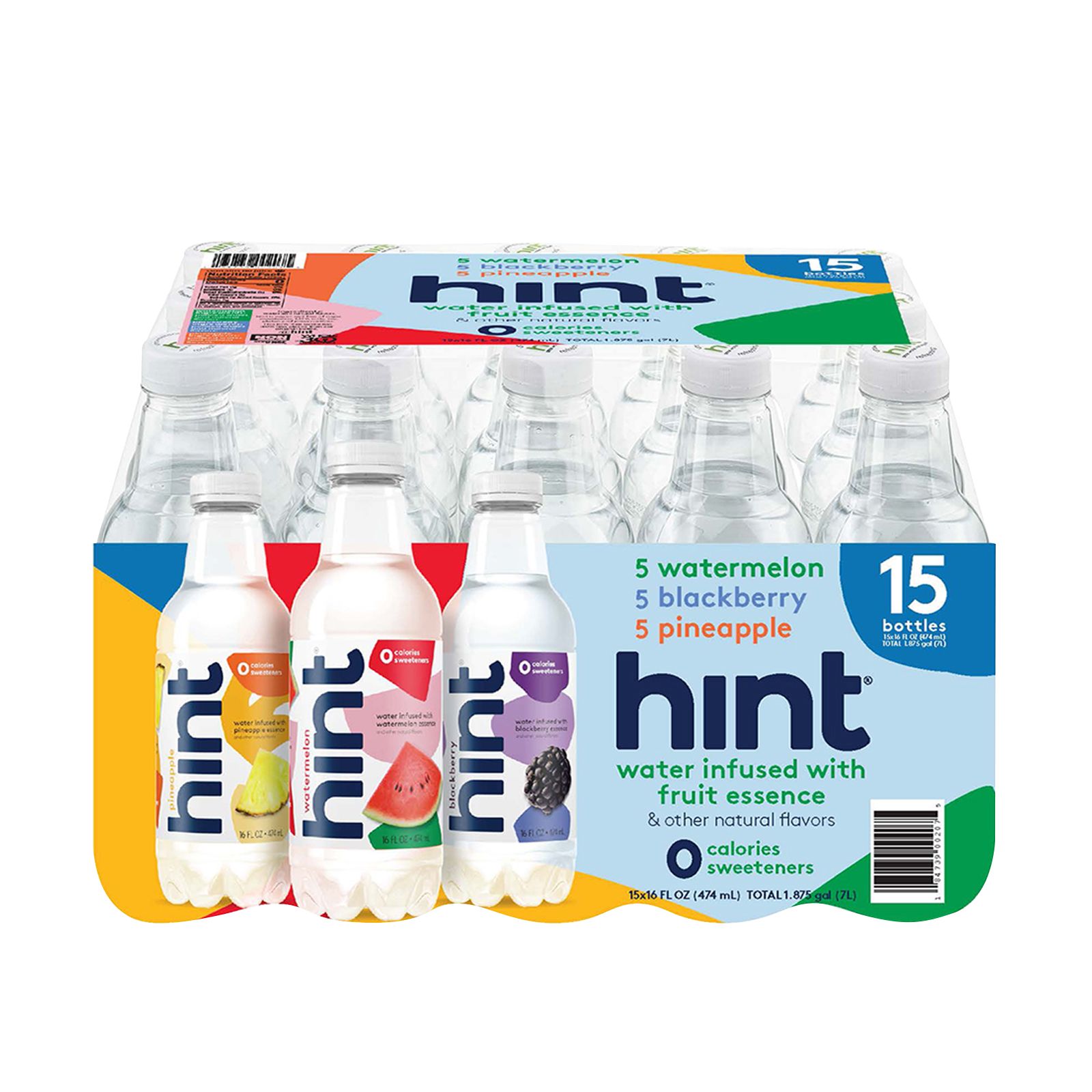 Hint Water Variety Pack, 15 pk./16 oz.