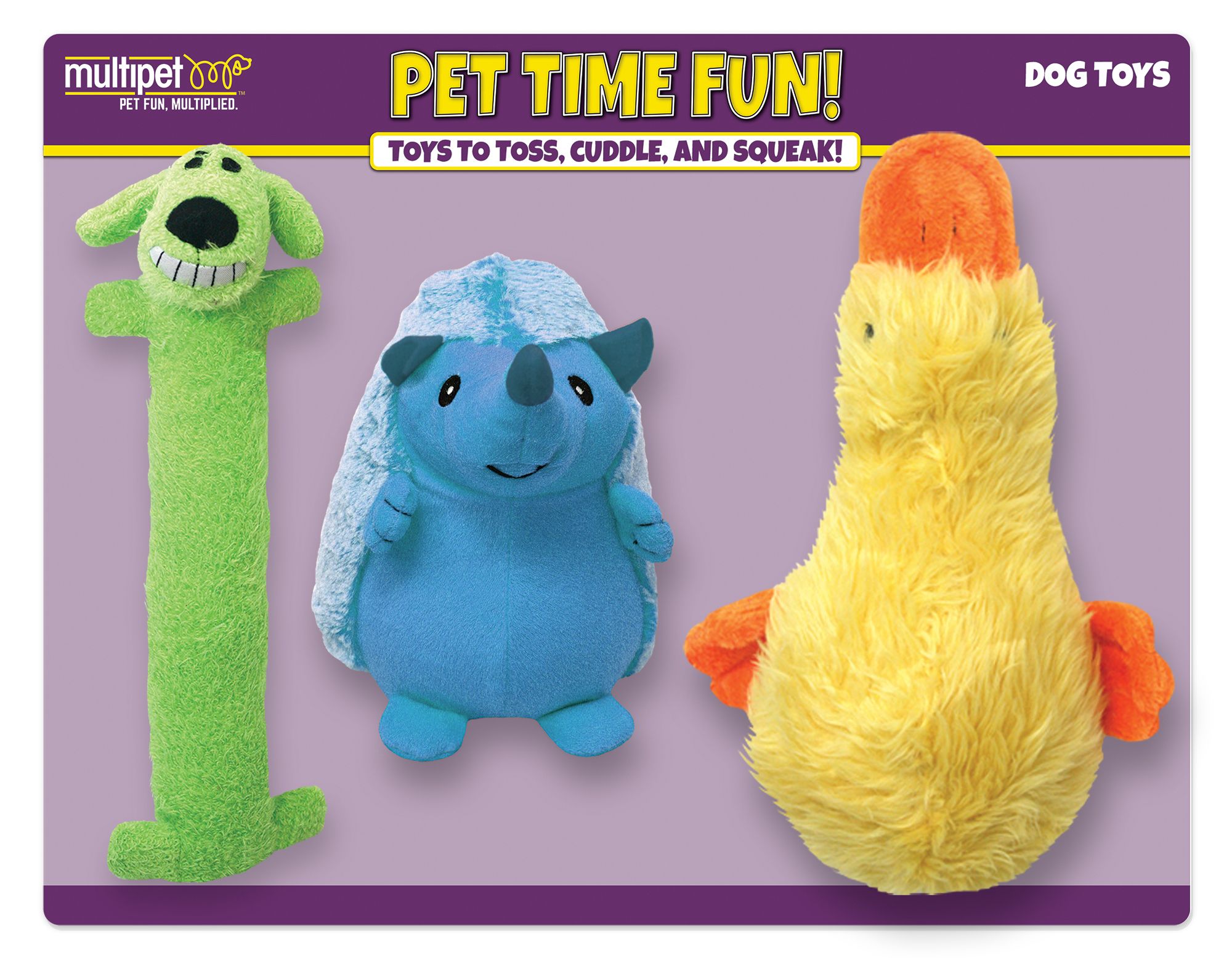 multipet plush dog toy