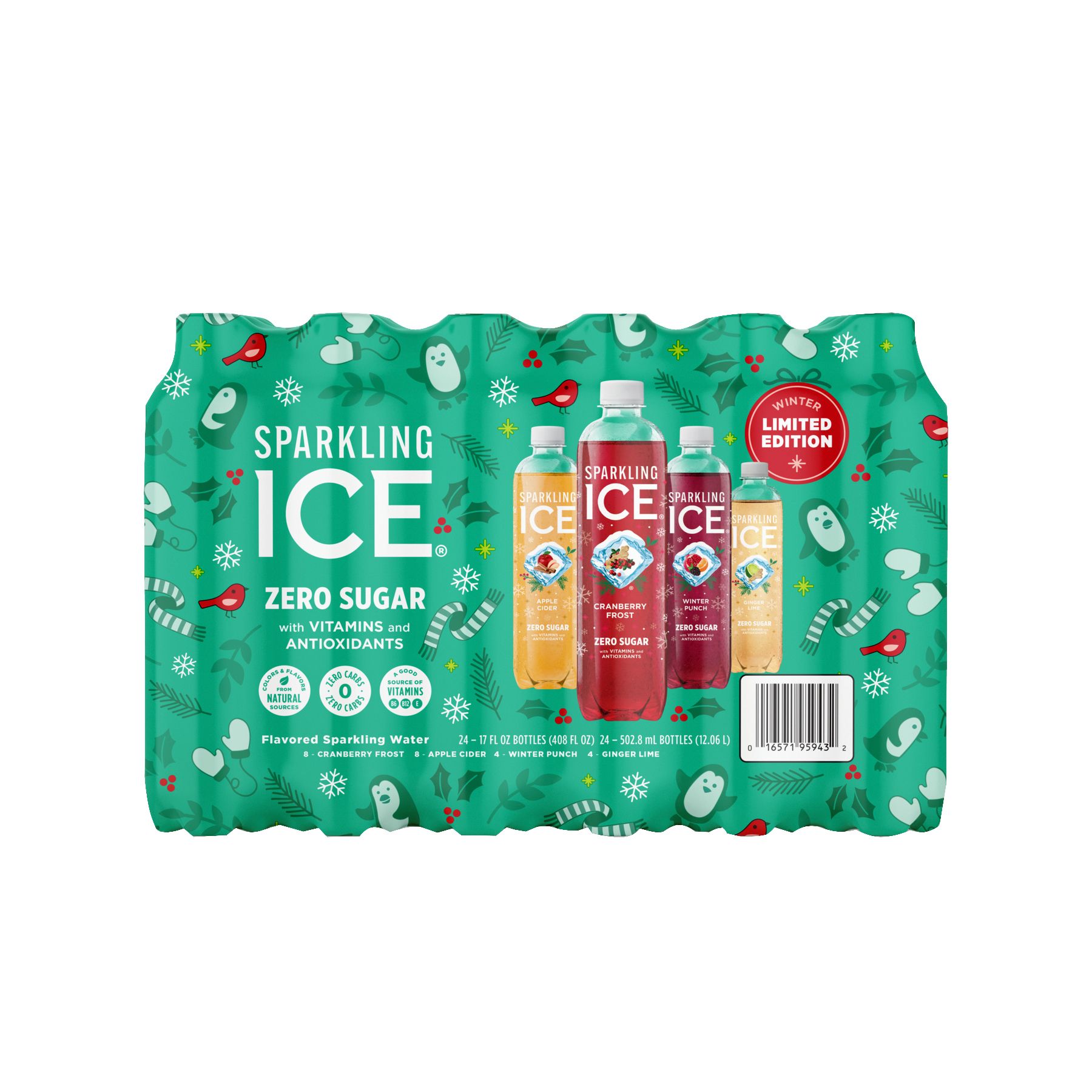 Sparkling Ice Patriot Lemonades Variety Pack, 24 pk./17 oz.