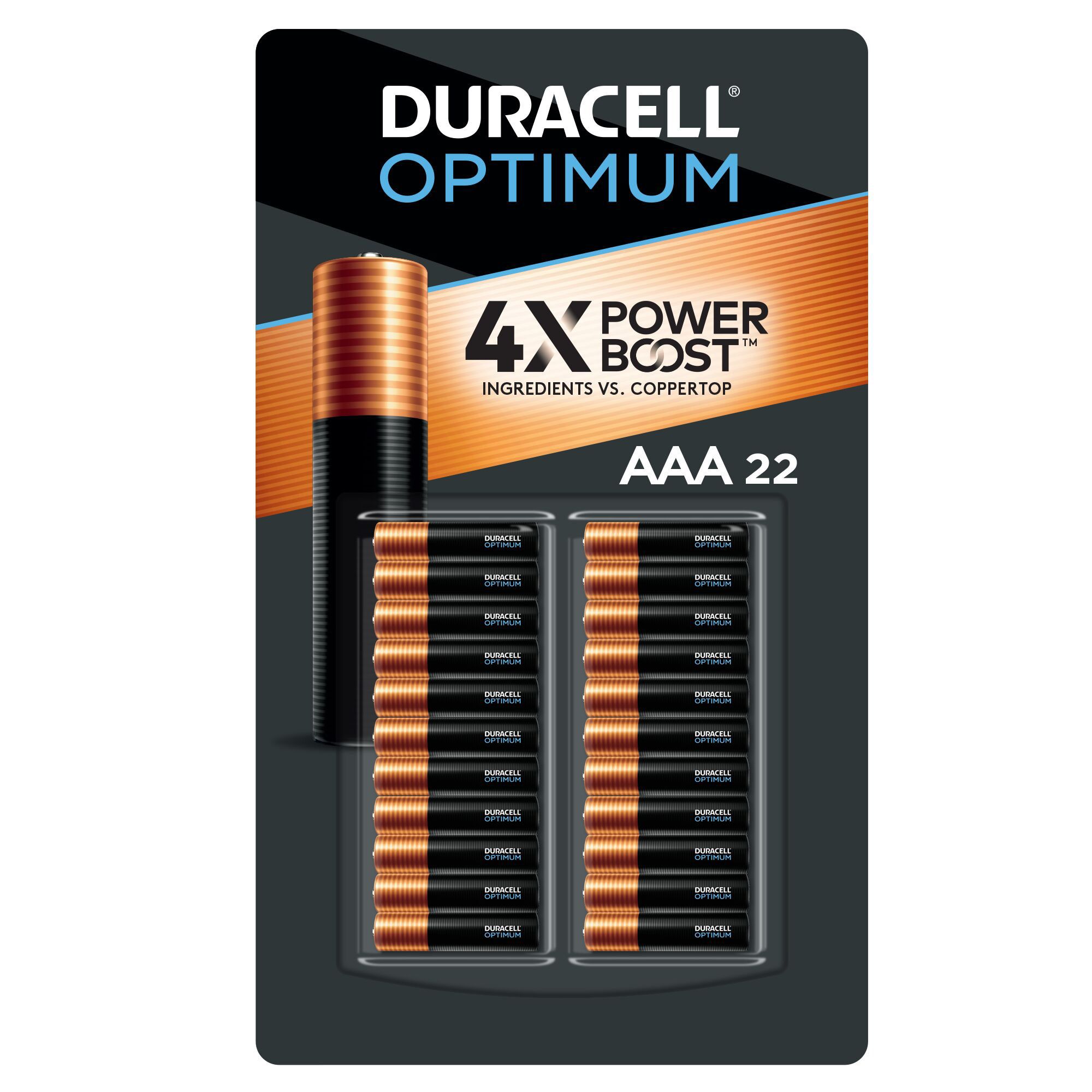  Duracell Optimum Baterías AAA : Salud y Hogar