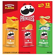 Pringles Variety Pack Grab N'Go Cans, 12 pk.
