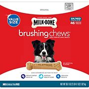 Milk-Bone Brushing Chews Daily Dental Dog Treats, 46 ct.