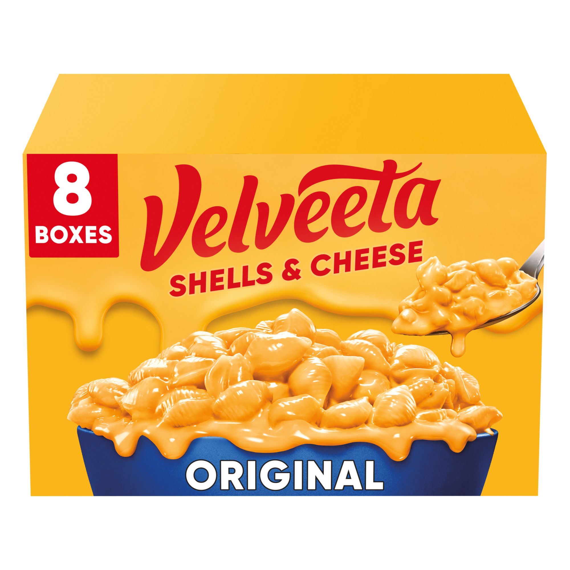 Velveeta Shells & Cheese Original Shell Pasta Meal, 8 pk./12 oz.