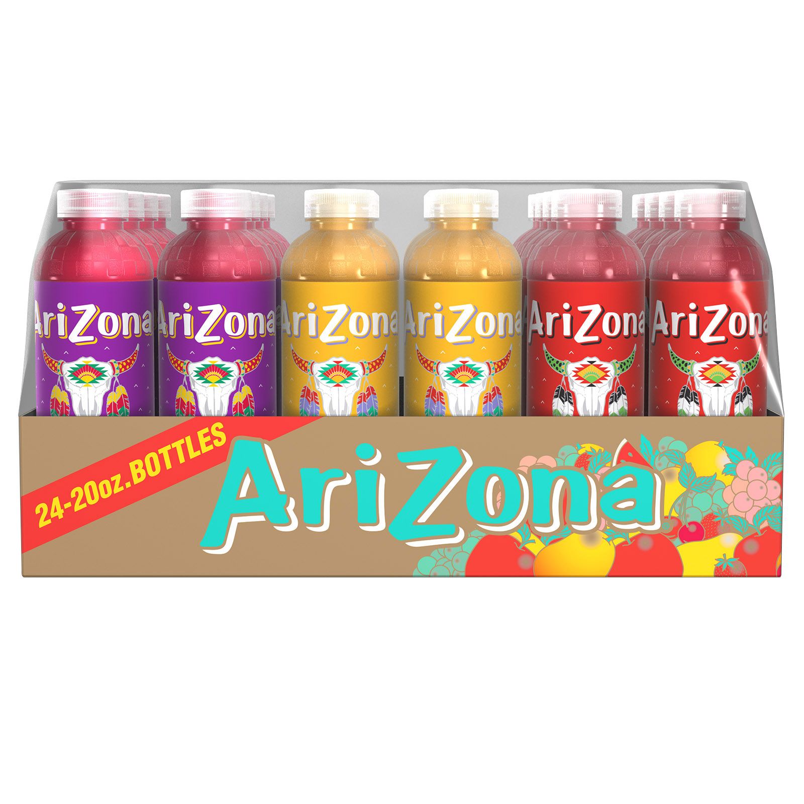 Arizona Fruit Juice Variety Pack, 24 pk./20 oz.