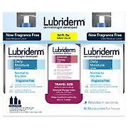 Lubriderm Daily Moisture Unscented & Advanced Therapy Lotion, 3 pk.