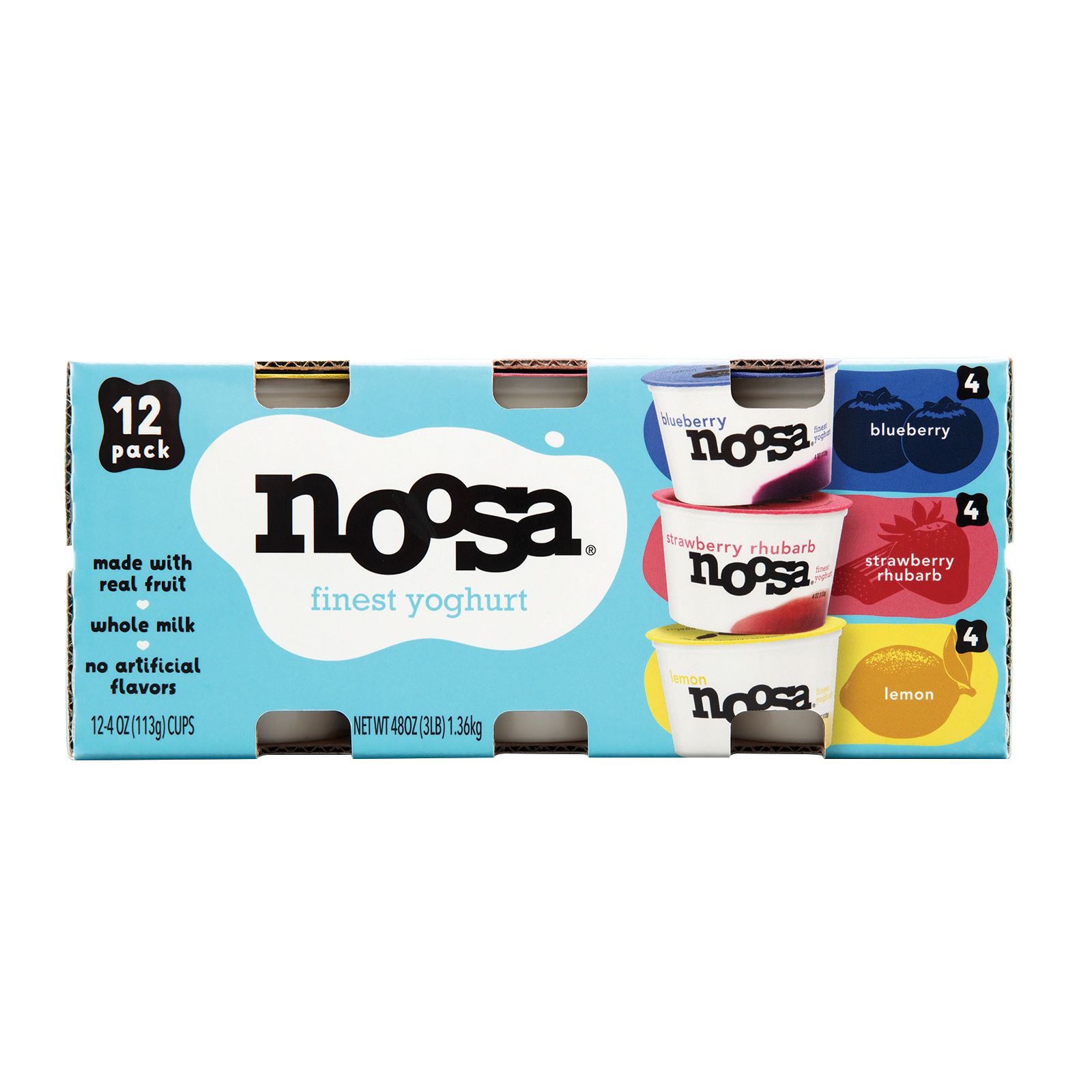 Noosa Finest Yoghurt Variety Pack, 12 pk.