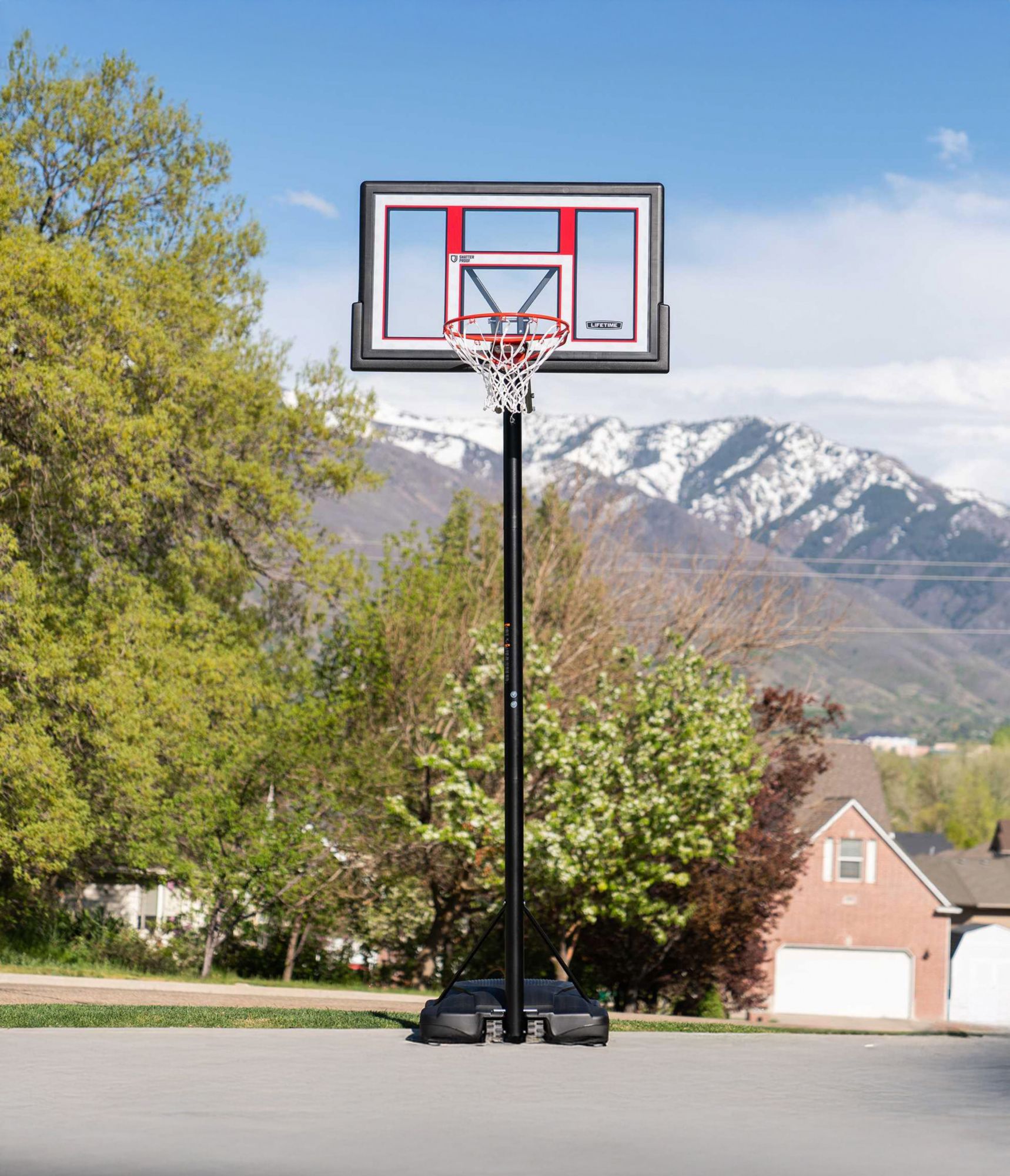 Lifetime 50&quot; Adjustable Portable Basketball Hoop System