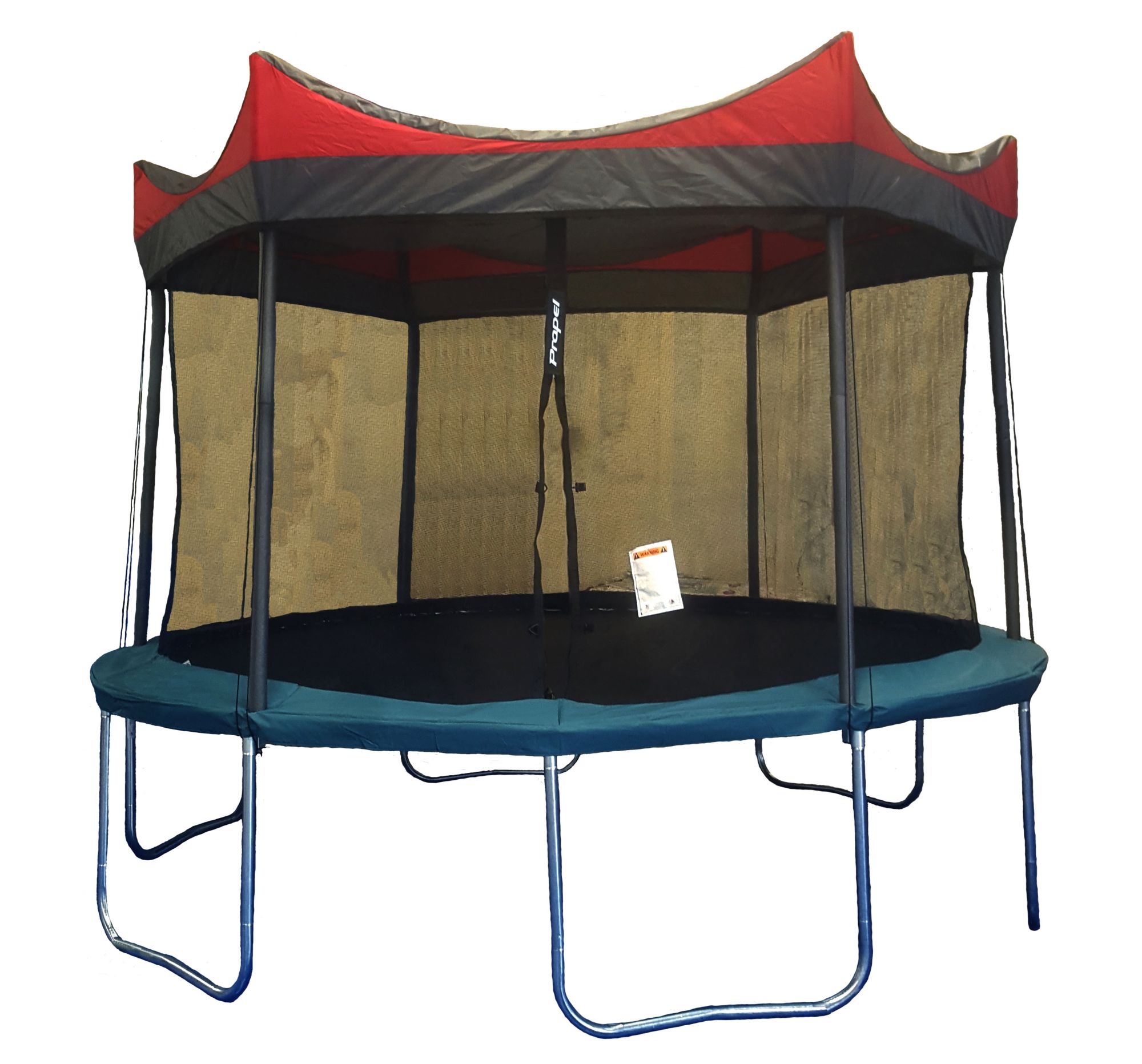 Cover for trampoline with enclosure best sale