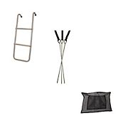 Propel Trampoline 39&quot; Trampoline Ladder with Anchor Kit and Shoe Bag