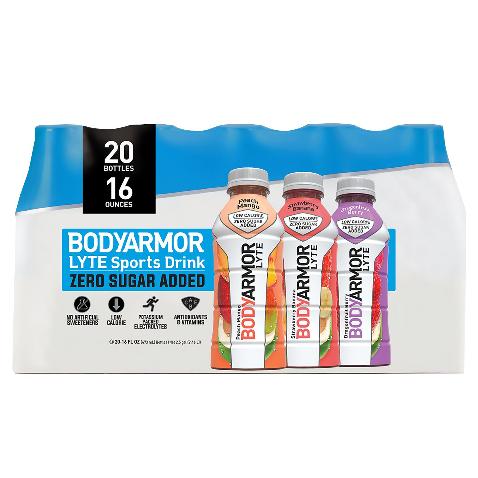 BODYARMOR LYTE Sports Drink, 20 pk./16 oz.