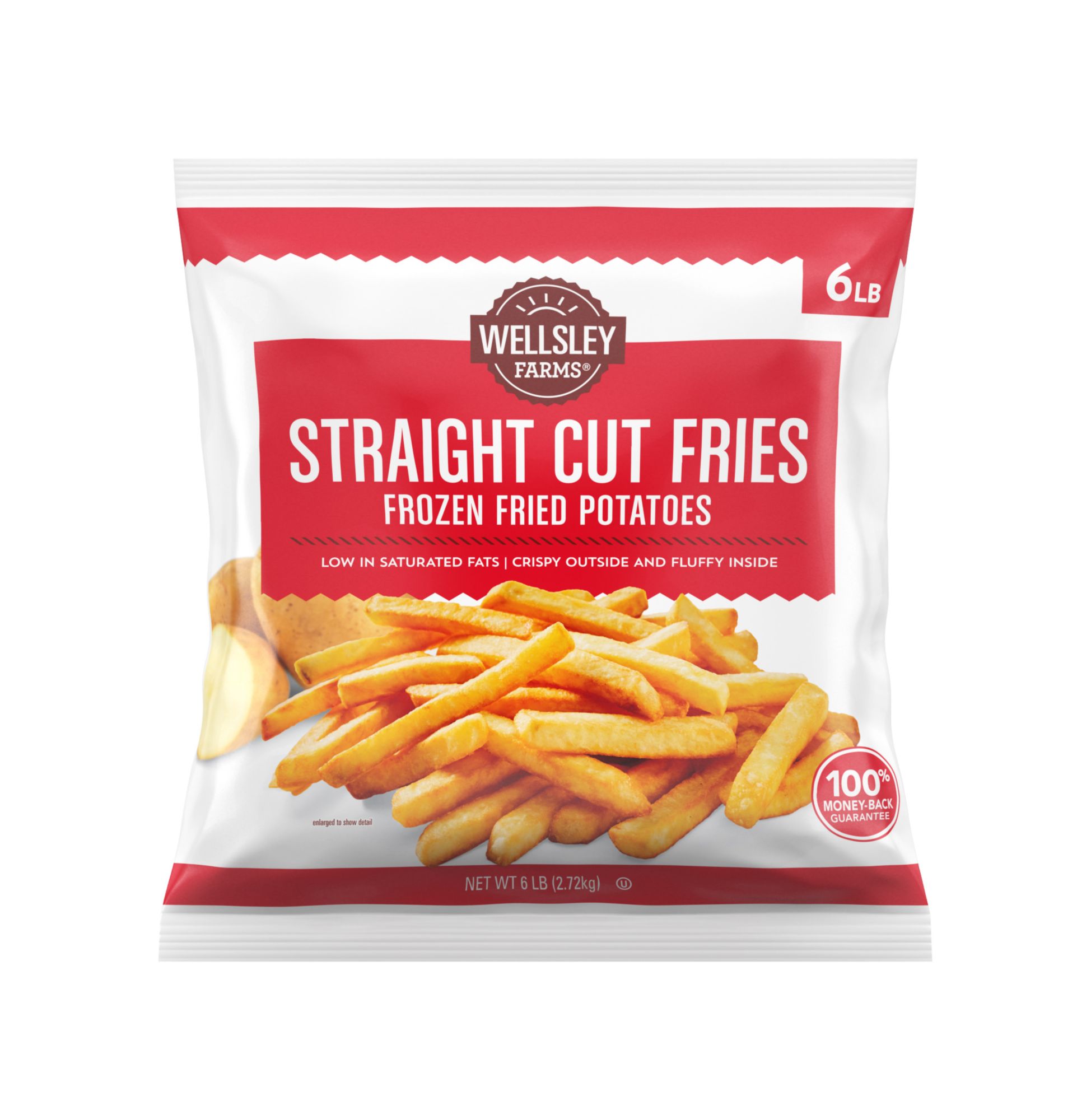 Wellsley Farms Straight Cut French Fry, 6 lbs.