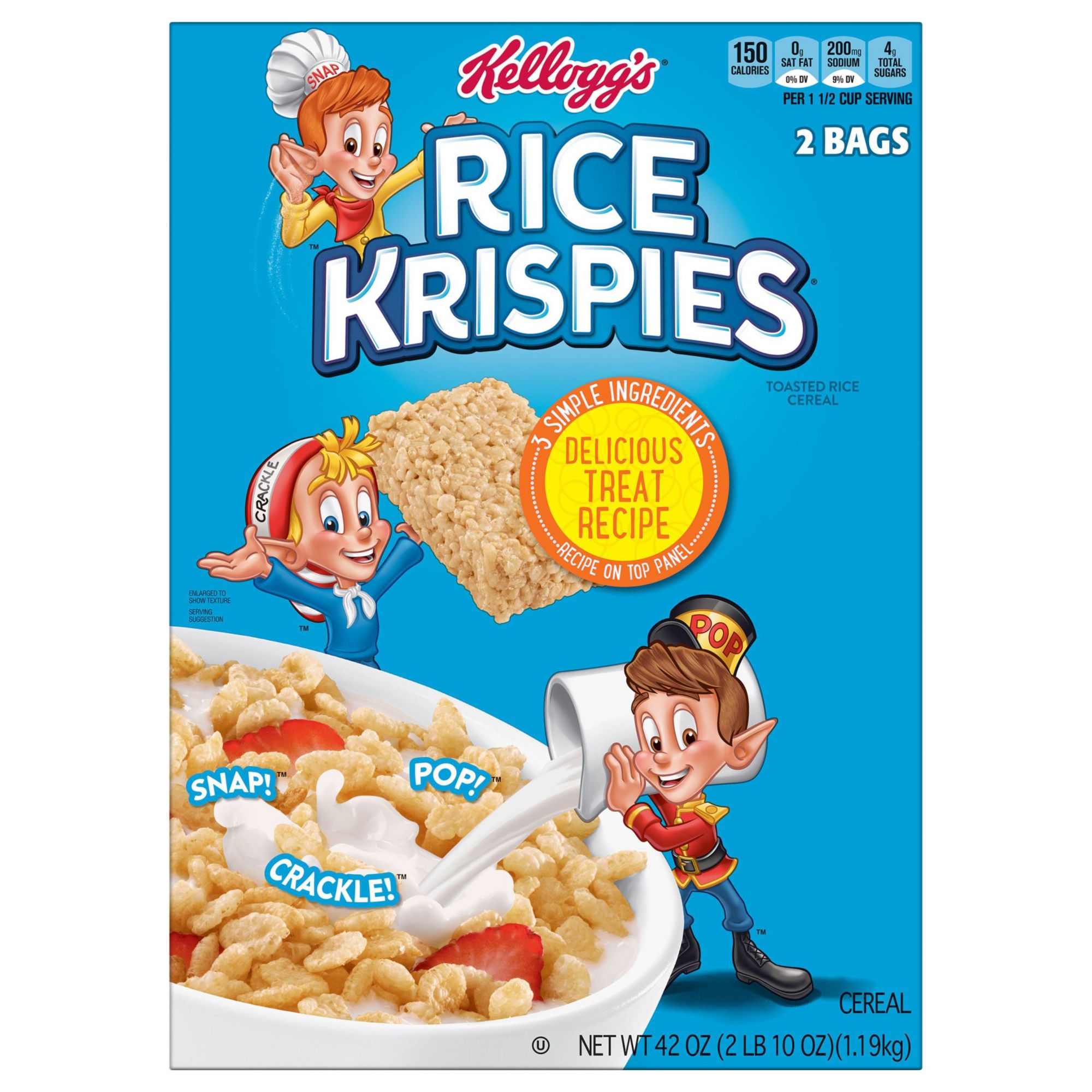 Kellogg's Rice Krispies, Worldwide delivery