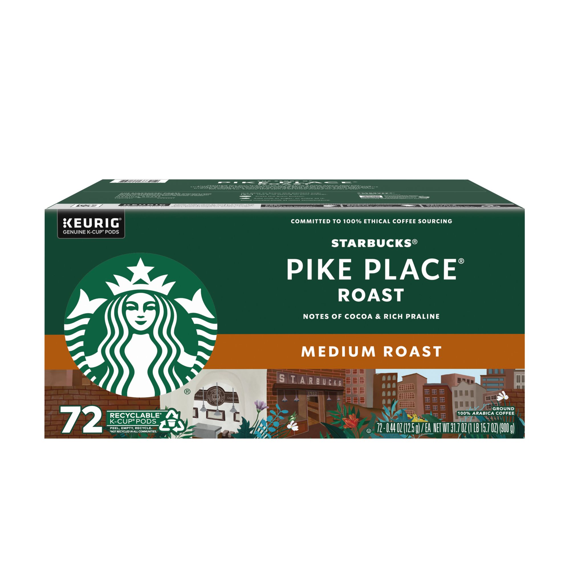 Pike place 2025 starbucks k cups