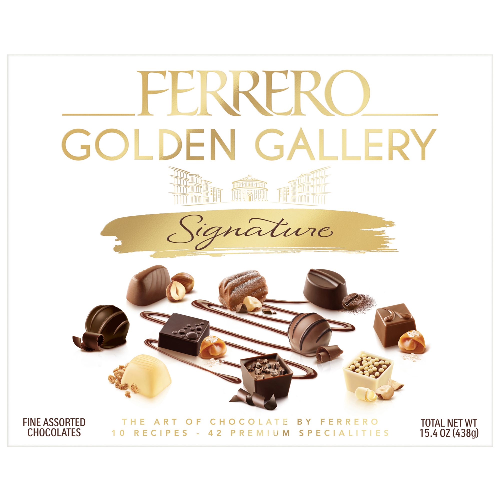Ferrero Collection grand Assortment 15.2 oz Nutella Hazelnut 42pc