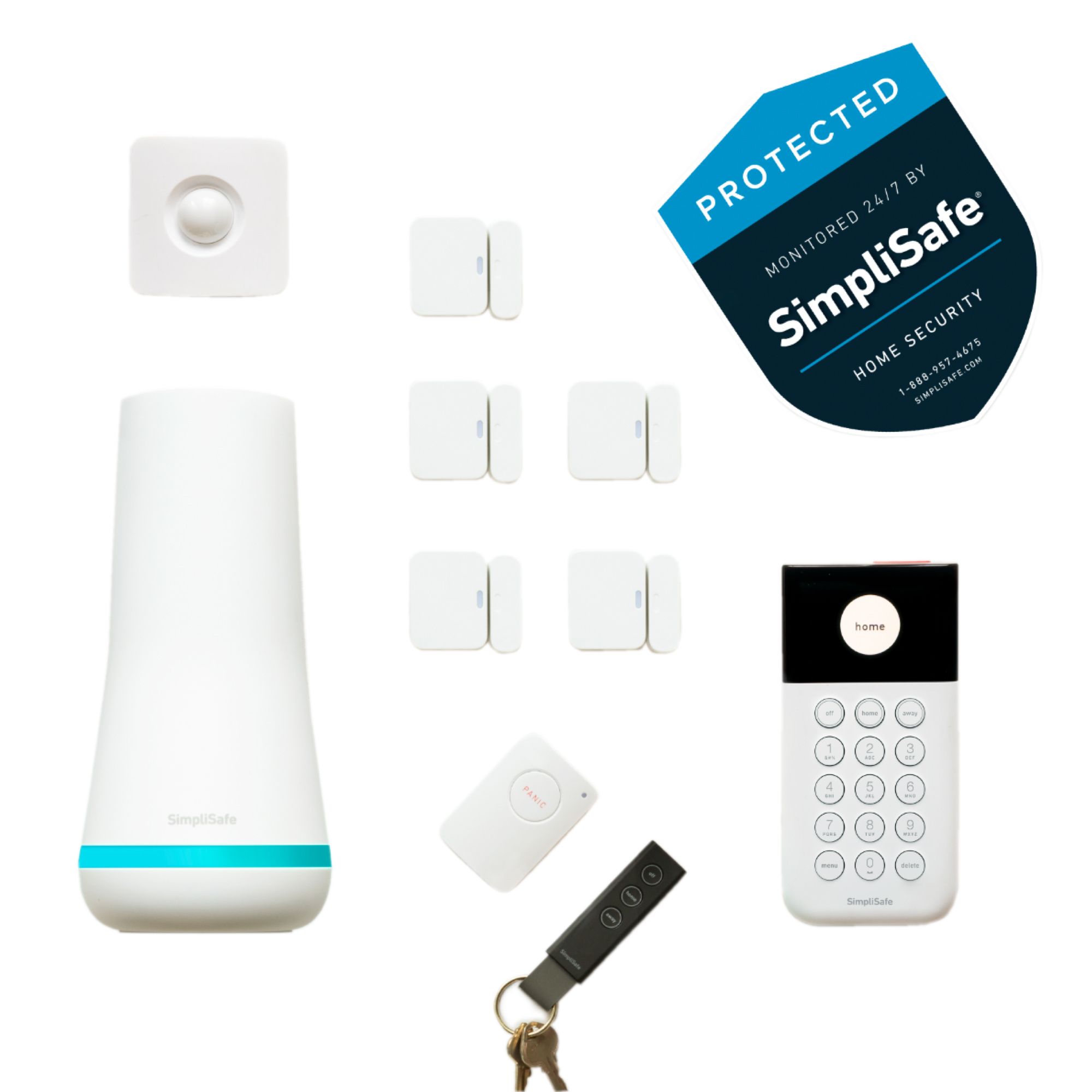 Simplisafe Wireless Home Security System 10pc Bjs Wholesale Club