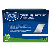 Berkley Jensen Maximum Protection XXL Underpads, 30x36, 60 ct.