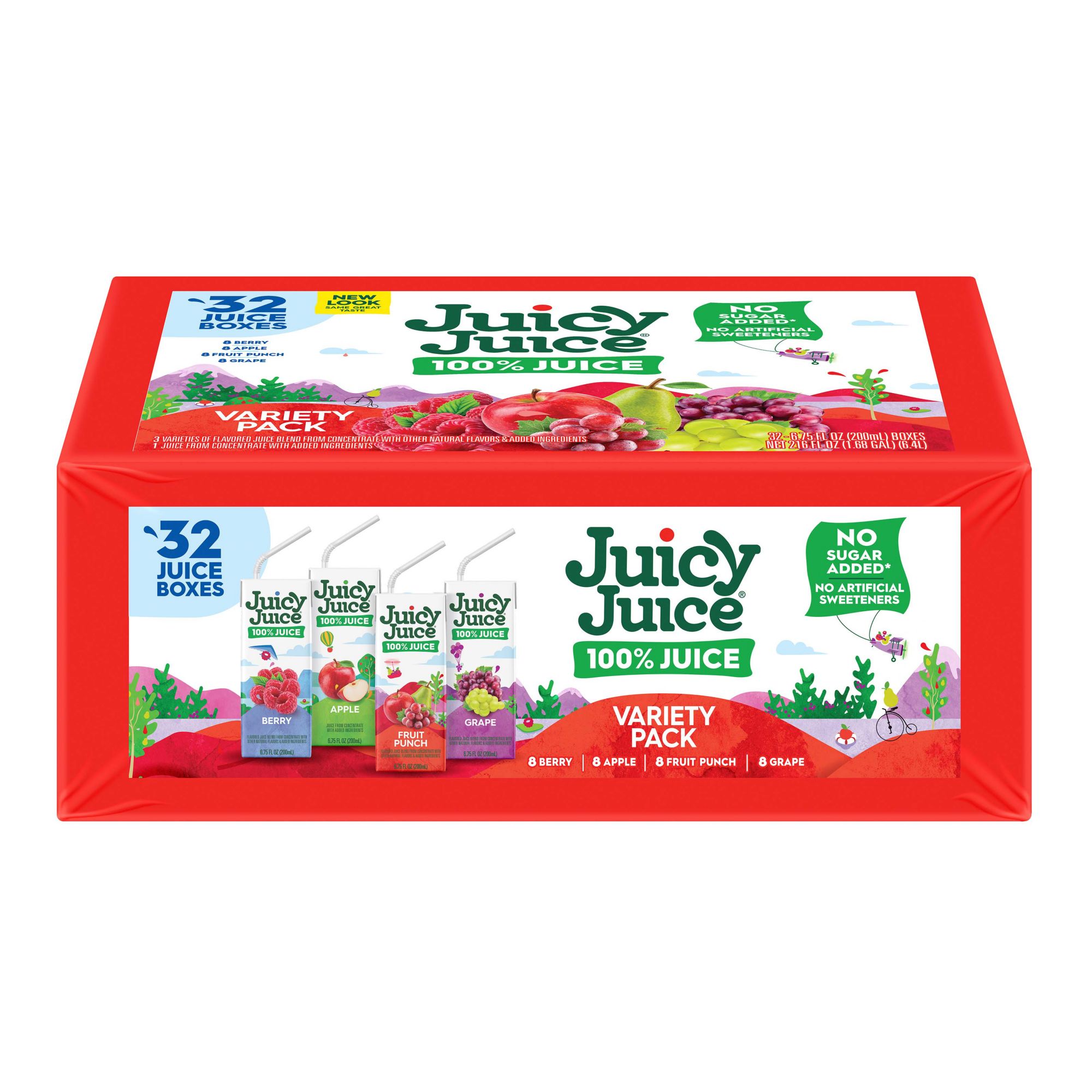 Juicy Juice Variety Pack, 32 ct./6.75 oz.