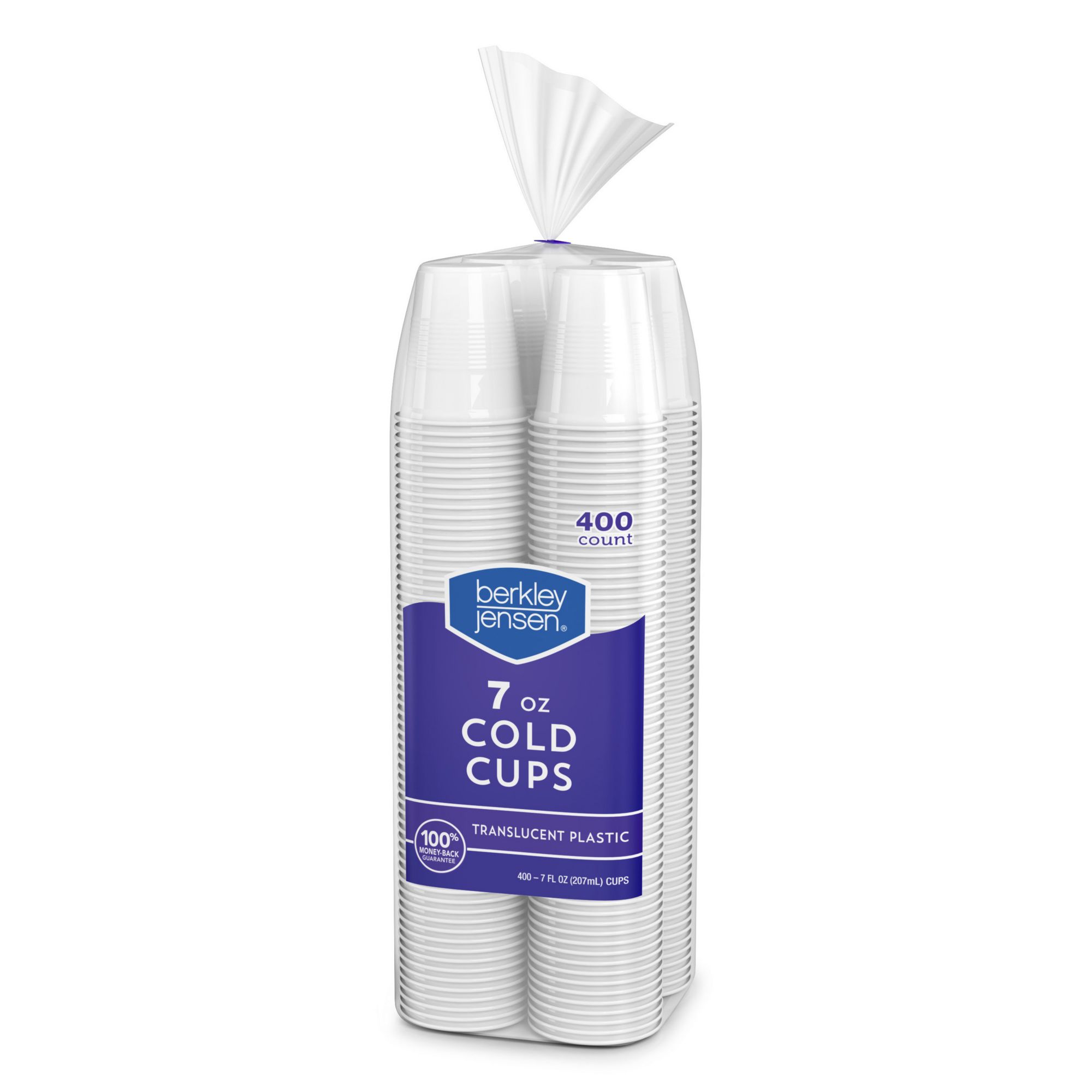 Perk™ Plastic Cold Cup, 16 Oz., Blue, 50/Pack (PK45561)