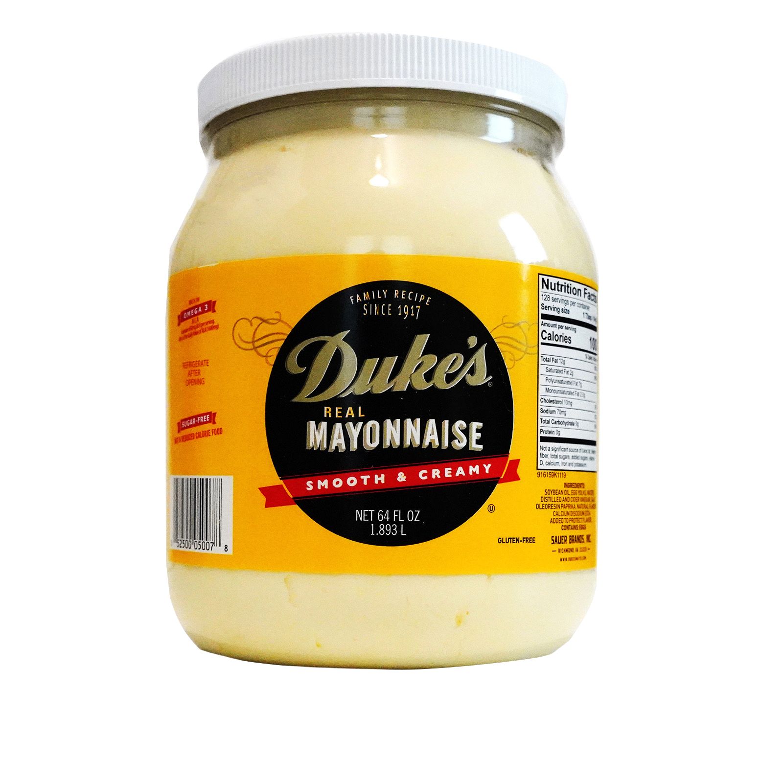 Duke's Mayonnaise, 64 oz.