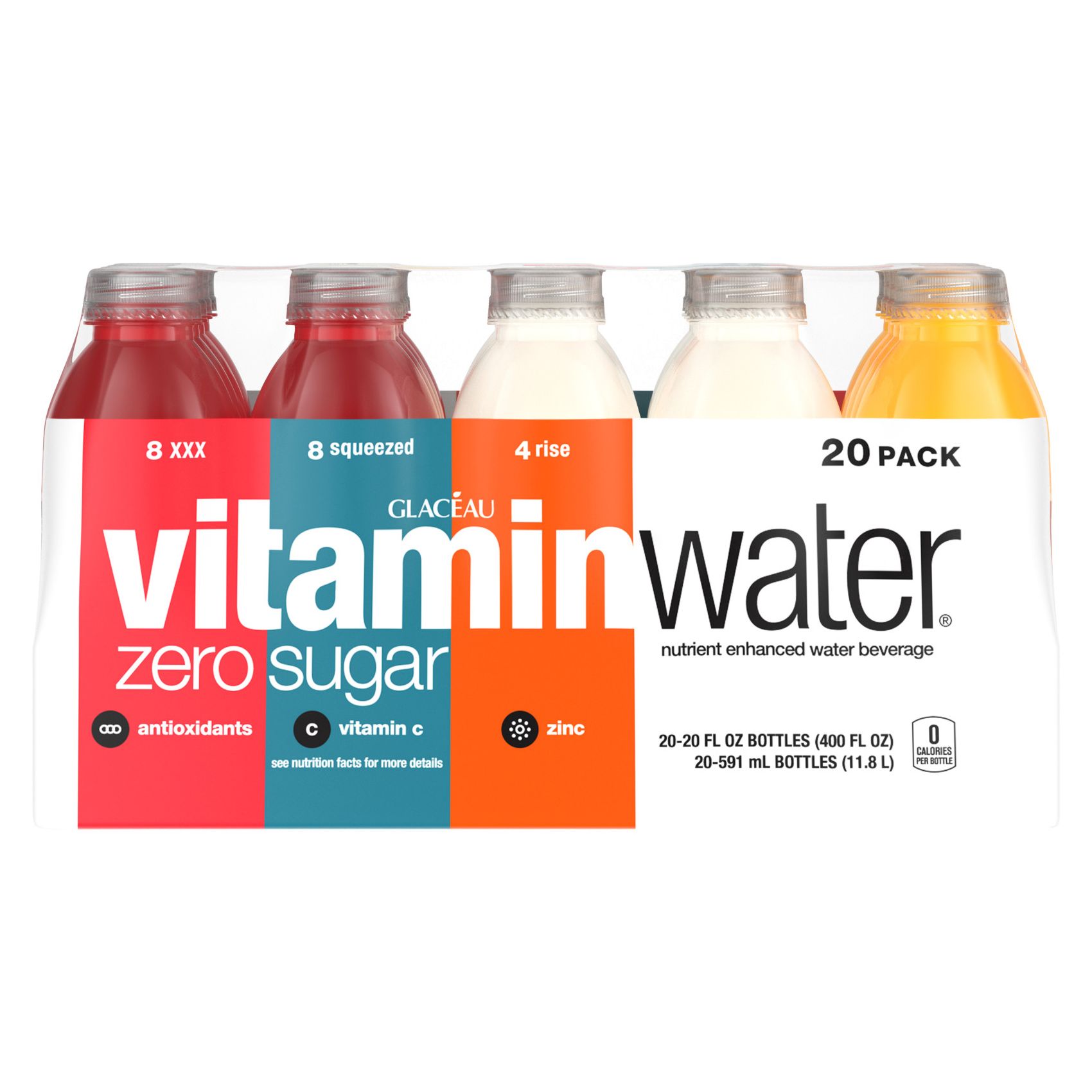  Hint Water Best Sellers Pack (Pack of 12), 16 Ounce Bottles, 3  Bottles Each of: Watermelon, Blackberry, Cherry, and Pineapple, Zero  Calories, Zero Sugar and Zero Sweeteners : Everything Else