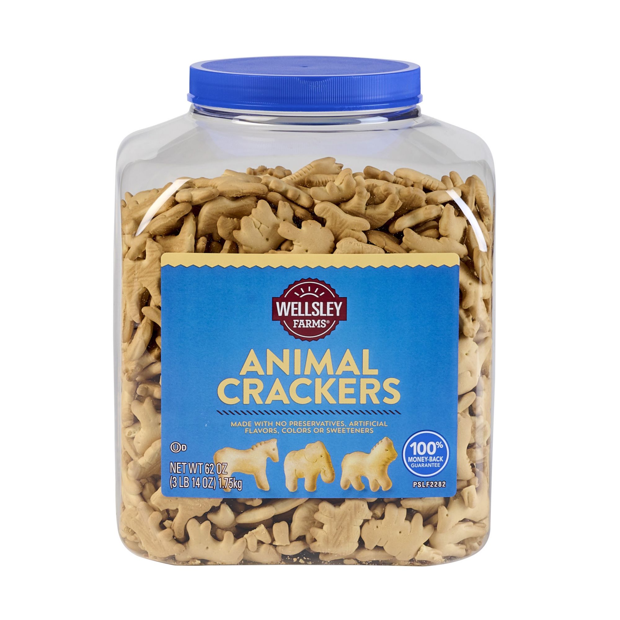 Wellsley Farms Animal Crackers, 62 oz.