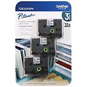 Brother TZe22313PK P-Touch Label Tape, 3 Pk. - Assorted
