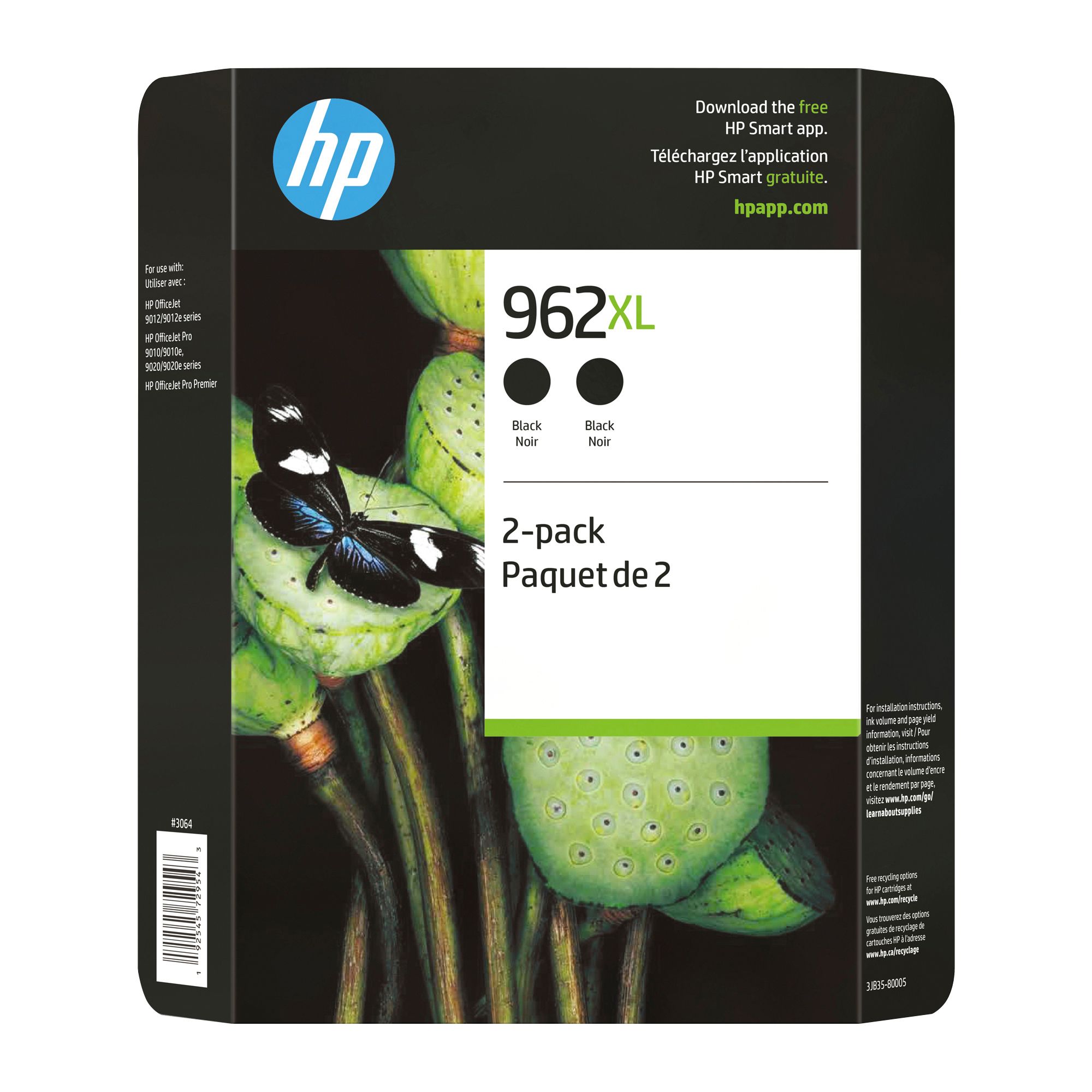 HP 963 XL combo pack 4 stk Ink Cartridge - Compatible - BK/C/M/Y