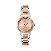 Caravelle Designed By Bulova Ladies Diamond Accent Watch